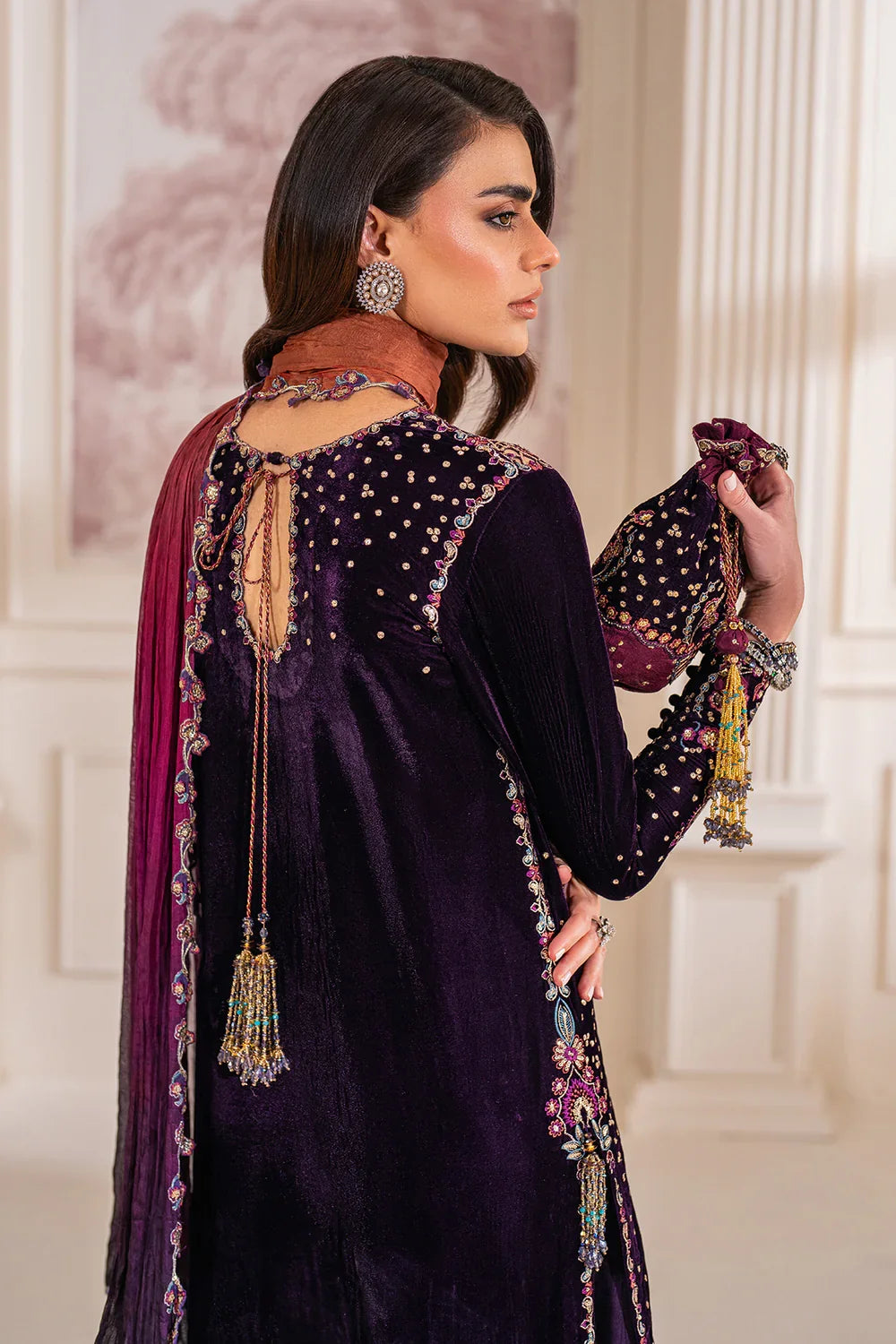 Baroque Luxury Formals Velvet Collection Unstitched
