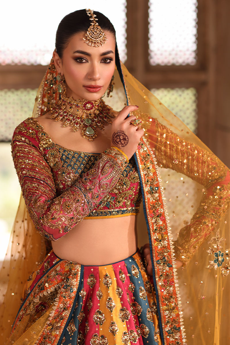 Aisha Imran Zardan Luxury Raw Silk Embroidered Collection