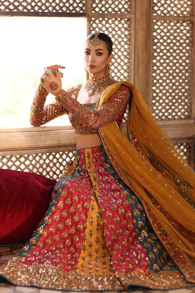 Aisha Imran Zardan Luxury Raw Silk Embroidered Collection