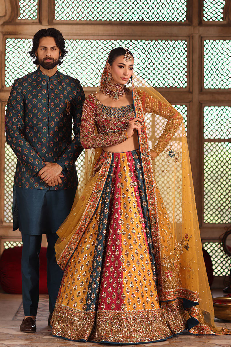 Aisha Imran Zardan Luxury Raw Silk Embroidered Collection