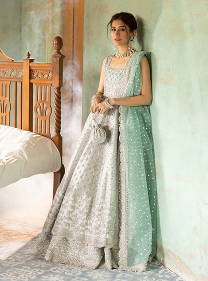 Zainab Chottani Net Embroidered 3 Piece Unstitched Shahnoor