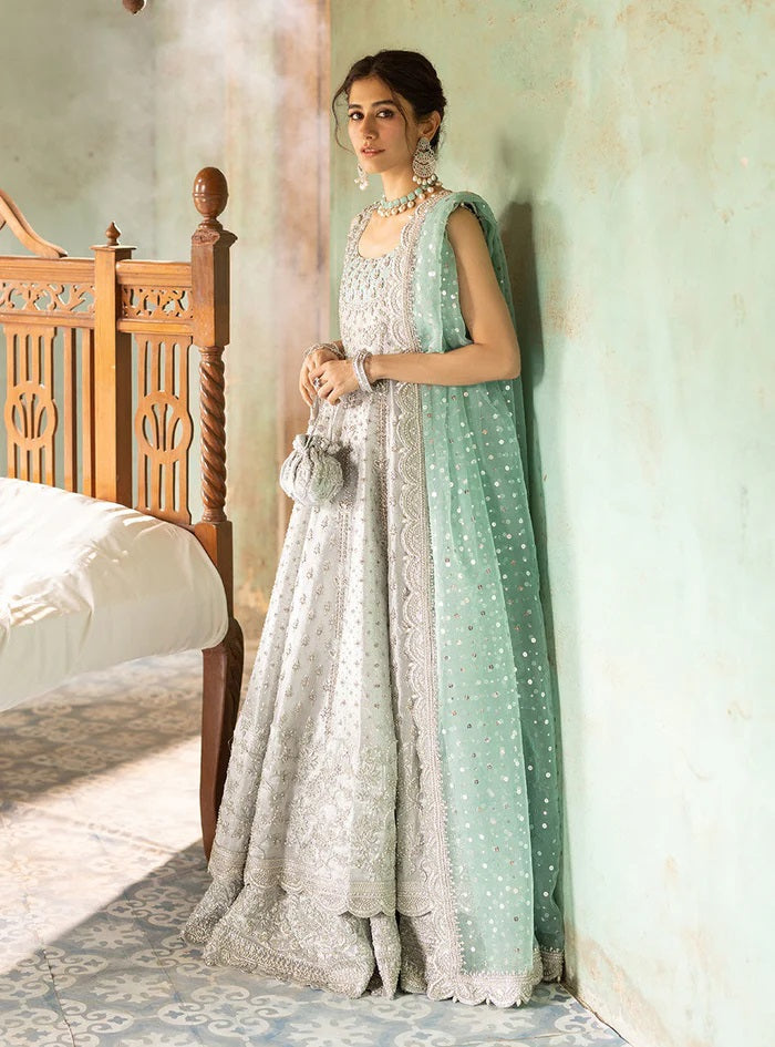 Zainab Chottani Net Embroidered 3 Piece Unstitched Shahnoor