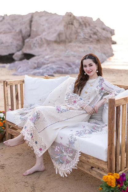 Qalamkar Luxury Chiken Kari Lawn 3 Pieces Unstitched SELIN