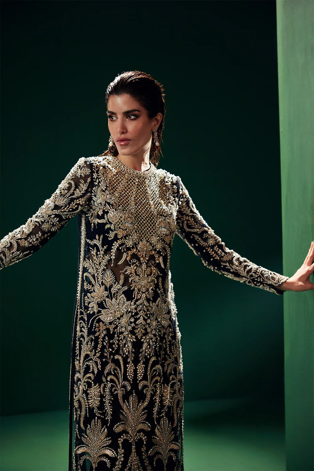 Soraya - Luxury Organza Embroidered 3 Piece Unstitched - Éclat