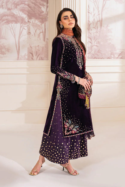Baroque Luxury Formals Velvet Collection Unstitched