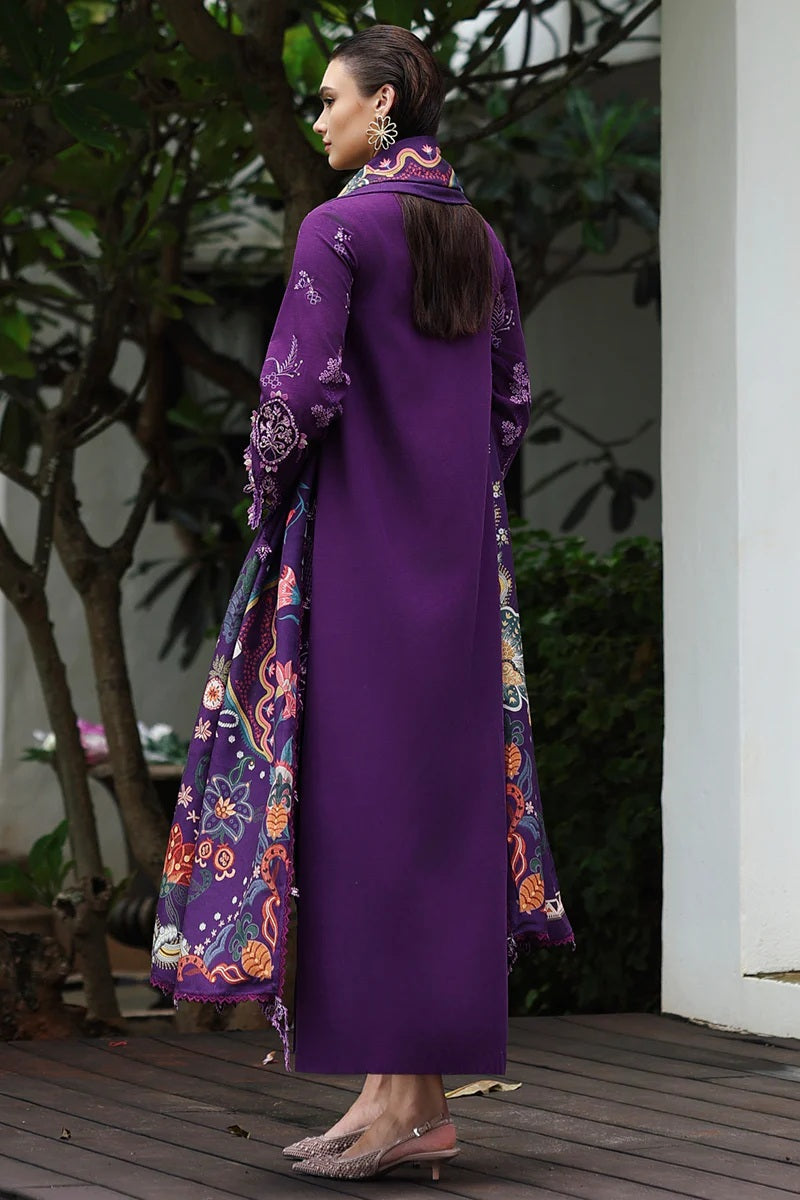 Qalamkar - IRIS | Lawn Embroidered 3 Piece Unstitched