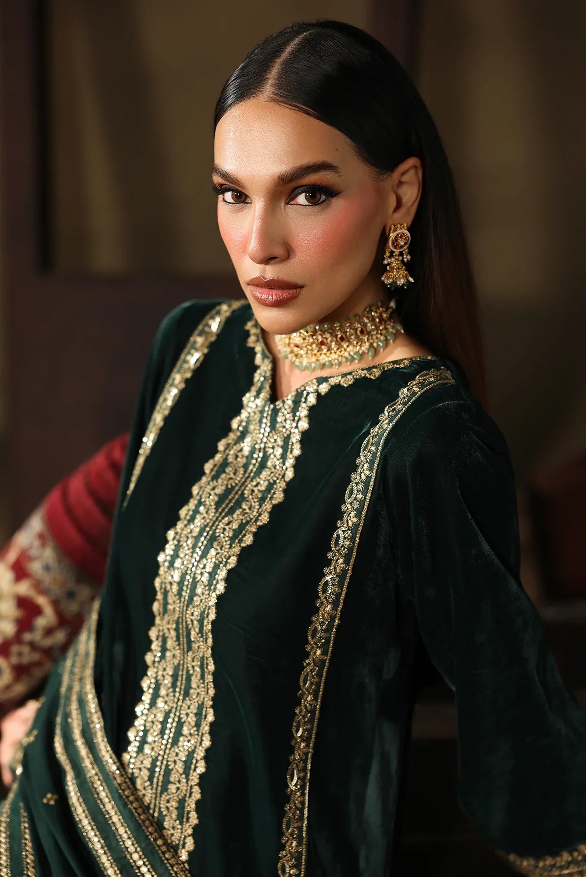 Charizma Signora Unstitched Premium Velvet Collection