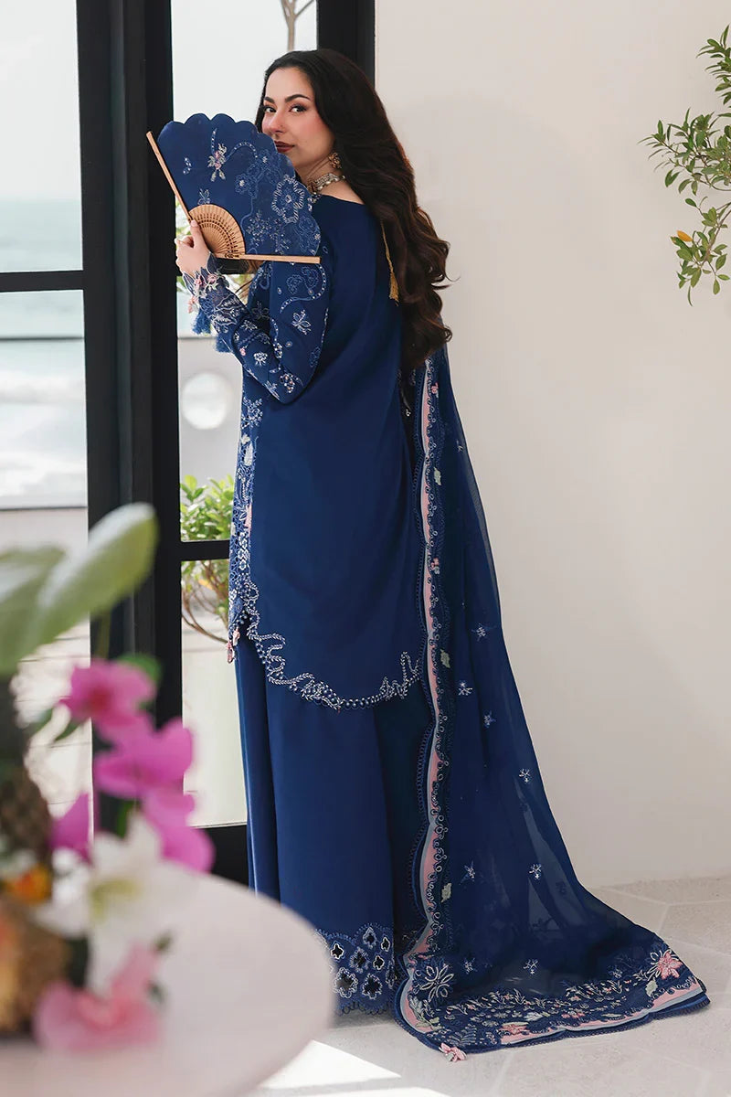 Qalamkar Luxury Lawn Embroidered 3 Piece Unstitched ESMA