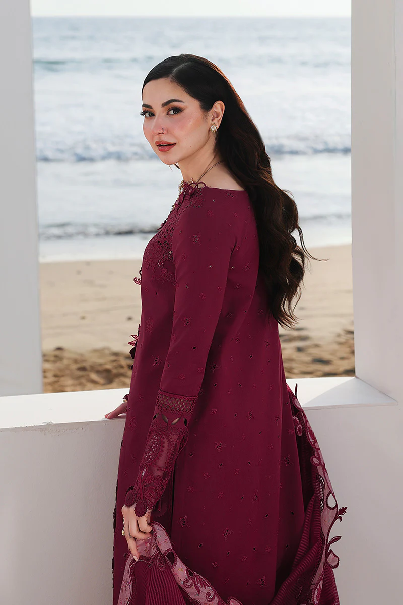 Qalamkar Luxury Lawn Embroidered Collection NELAM