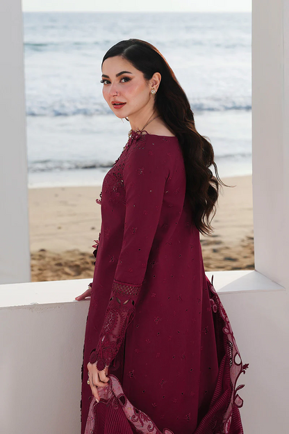 Qalamkar Luxury Lawn Embroidered Collection NELAM