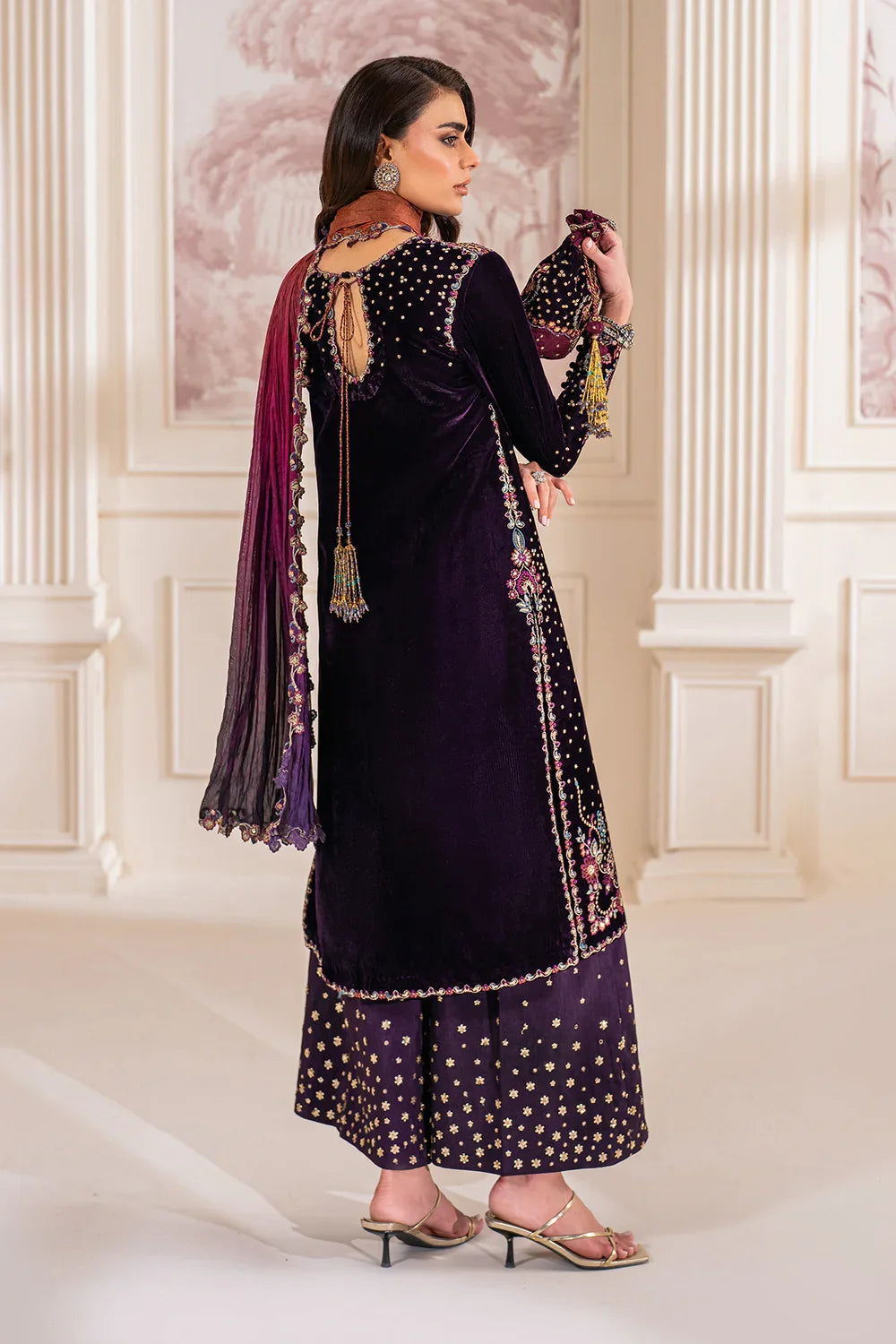 Baroque Luxury Formals Velvet Collection Unstitched