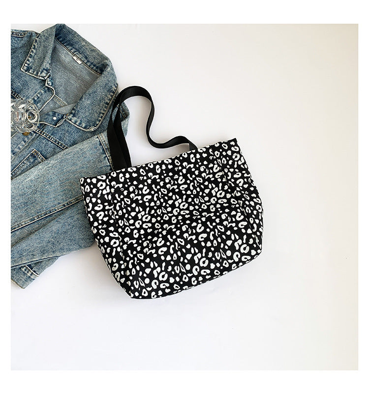 Fashion Leopard Print Tote Shoulder Bag