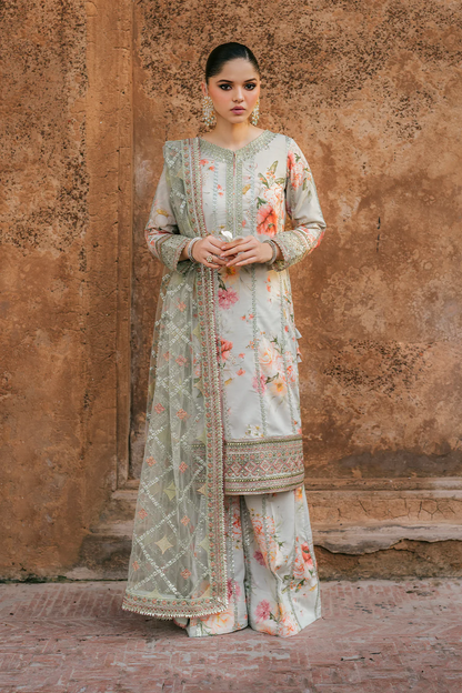 Iznik Luxury Embroidered Lawn Unstitched 3 Pc Eid Collection