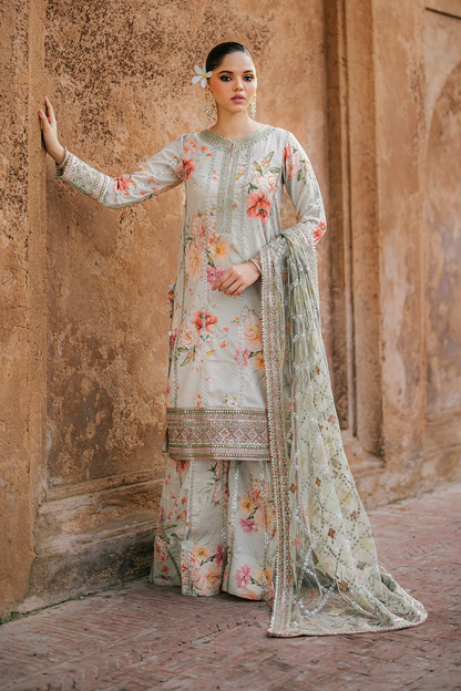 Iznik Luxury Embroidered Lawn Unstitched 3 Pc Eid Collection