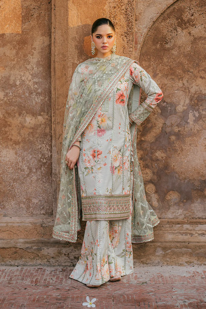 Iznik Luxury Embroidered Lawn Unstitched 3 Pc Eid Collection