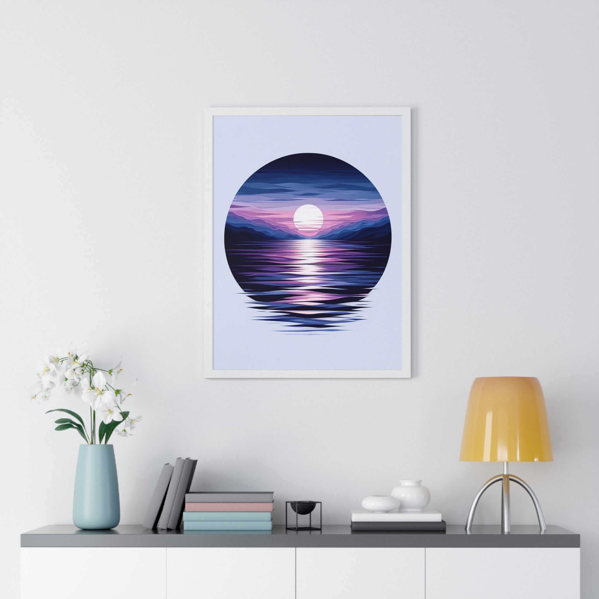 Vertical Framed Poster