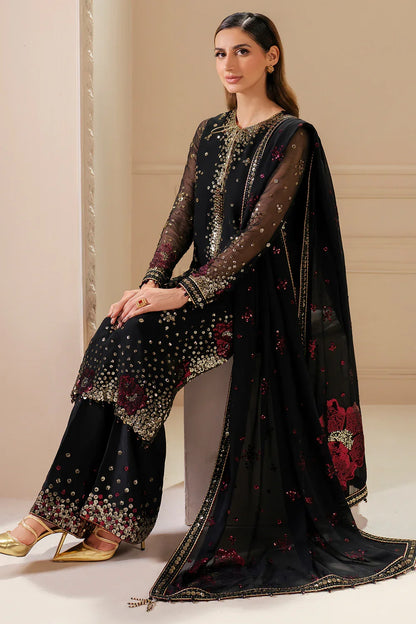 Jazmin Luxury Chiffon Embroidered Collection Unstitched