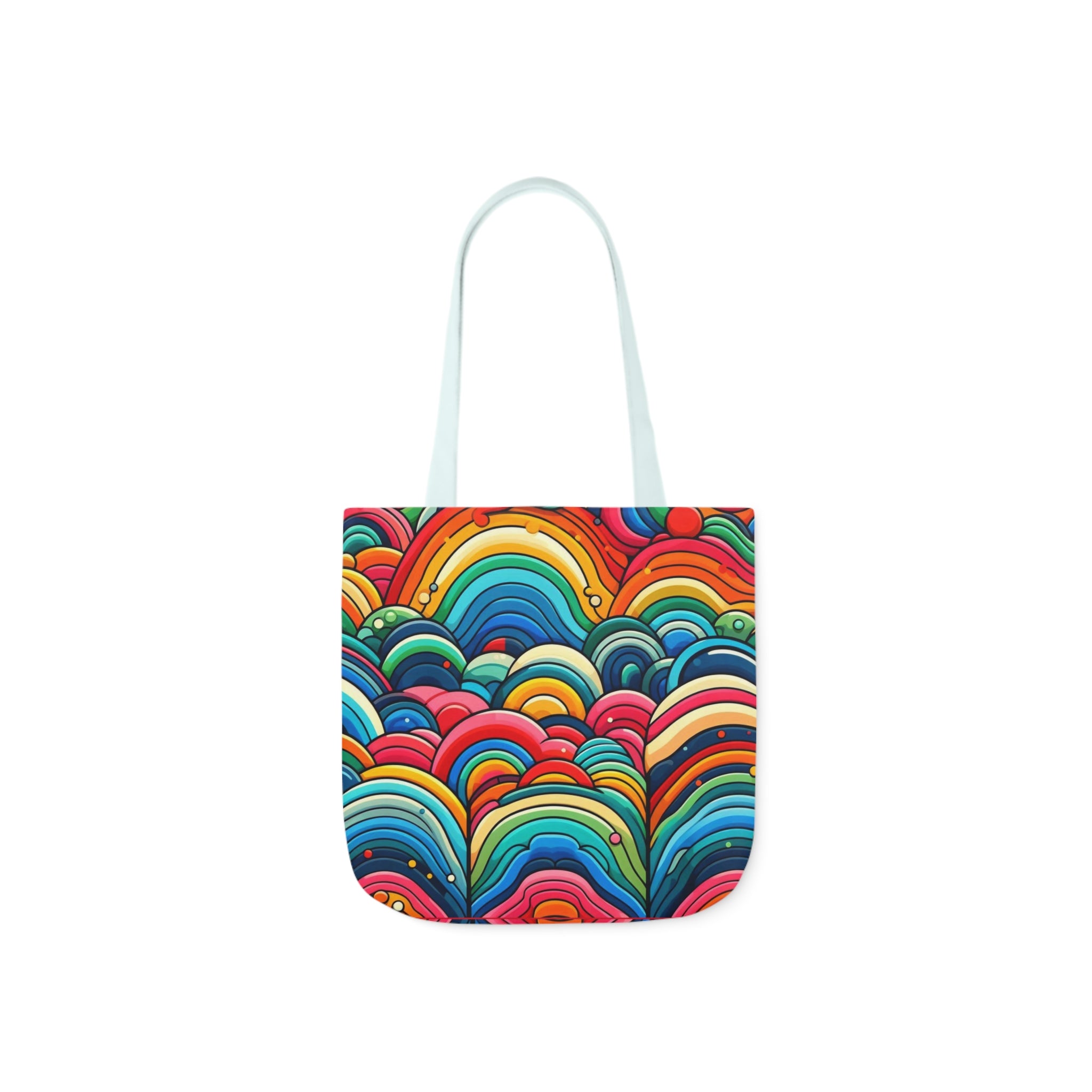 Canvas Tote Bag, 5-Color Straps