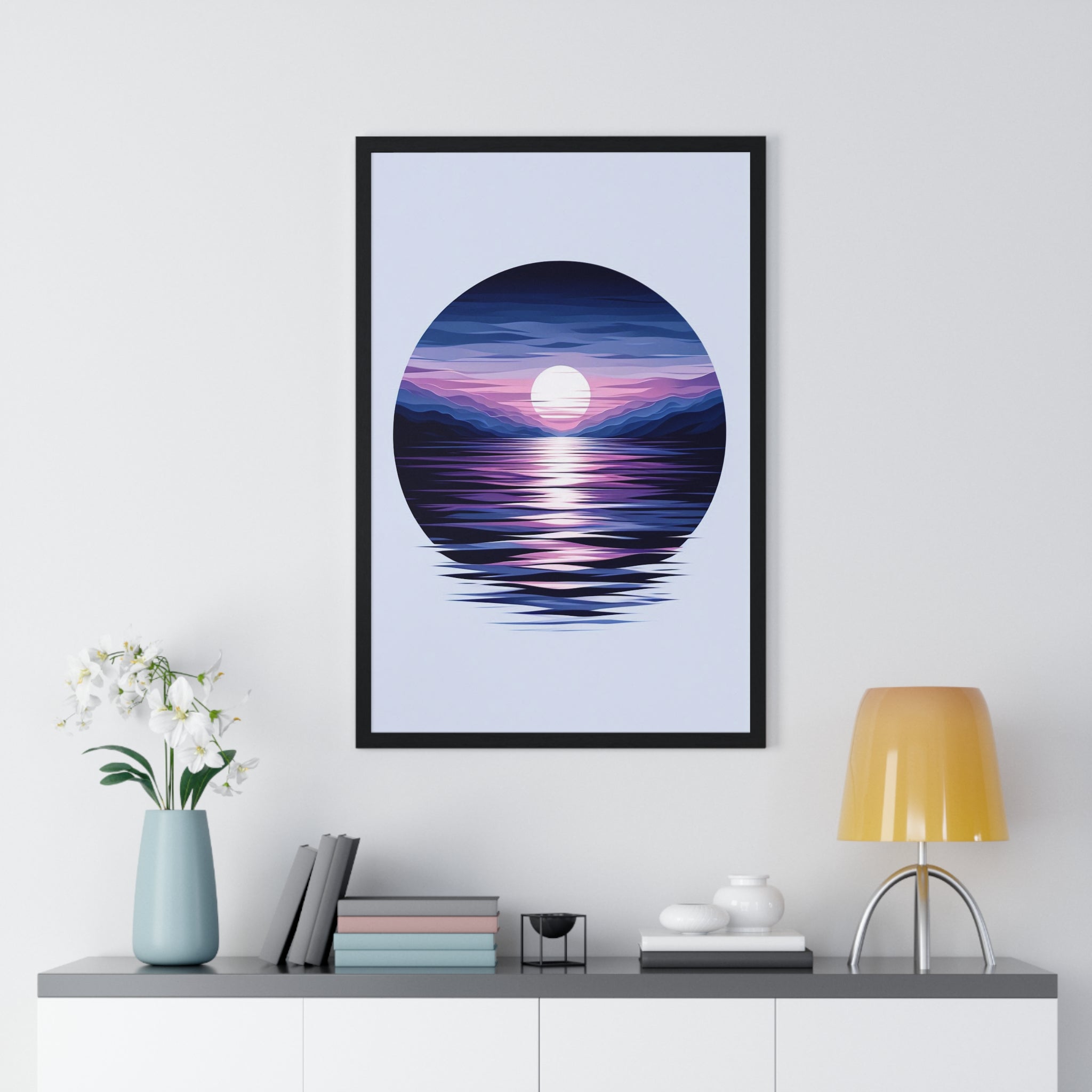 Vertical Framed Poster