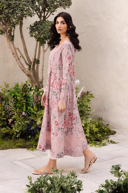 Iznik - Luxury Lawn Embroidered 3 Piece Unstitched - Dahlia
