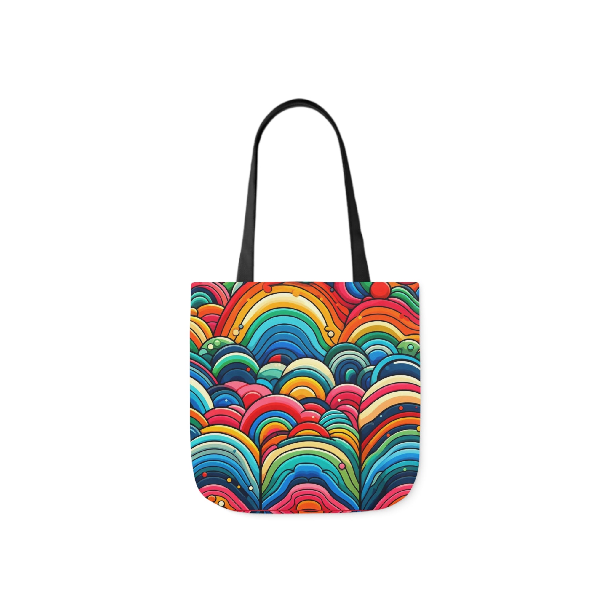 Canvas Tote Bag, 5-Color Straps