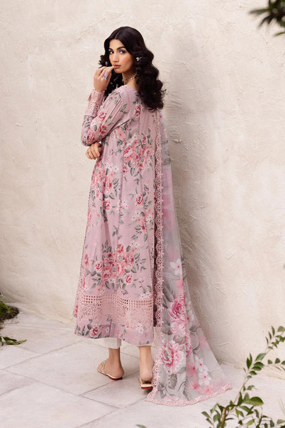 Iznik - Luxury Lawn Embroidered 3 Piece Unstitched - Dahlia