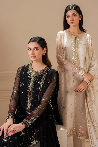 Jazmin Chiffon Embroidered 3 Piece Unstitched
