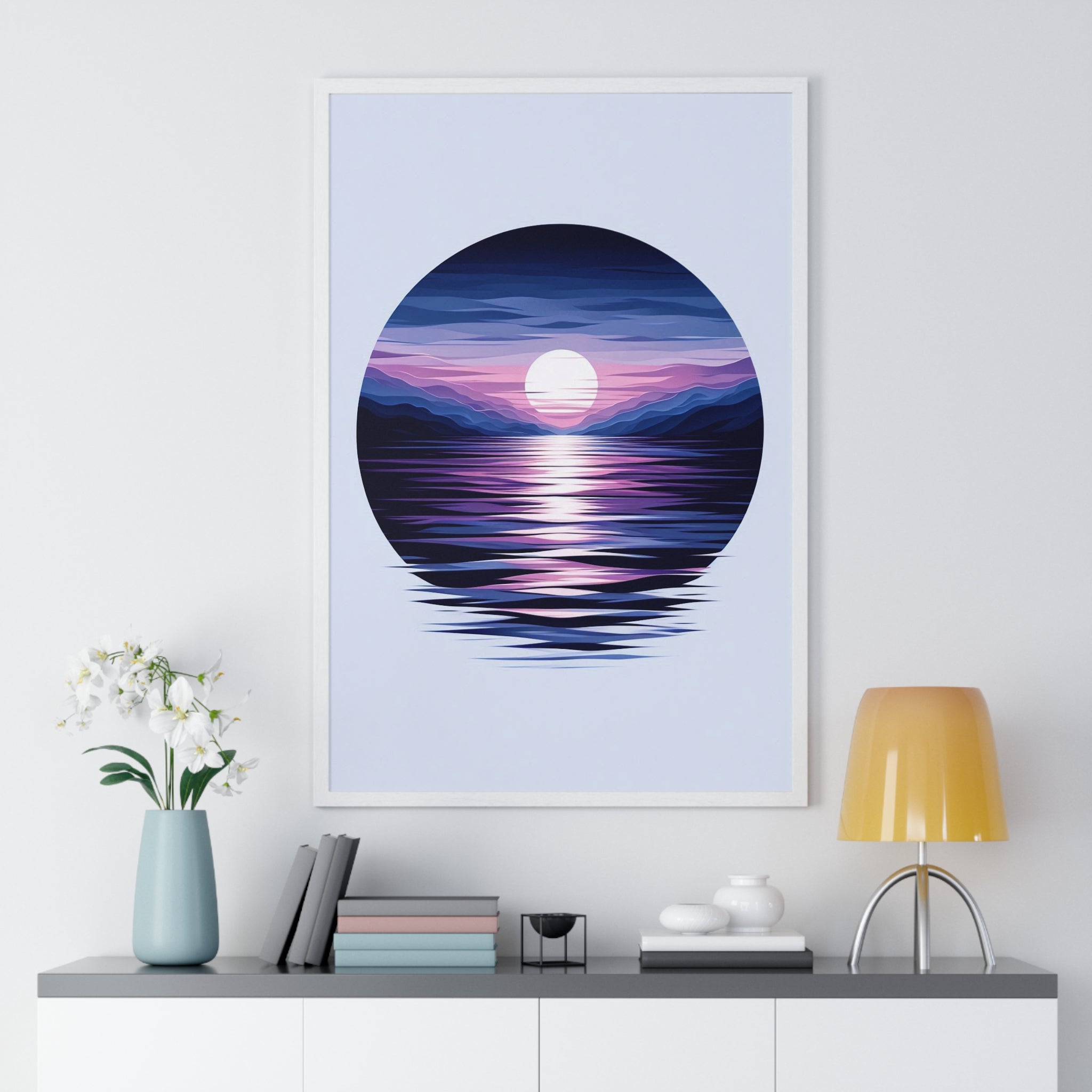 Vertical Framed Poster