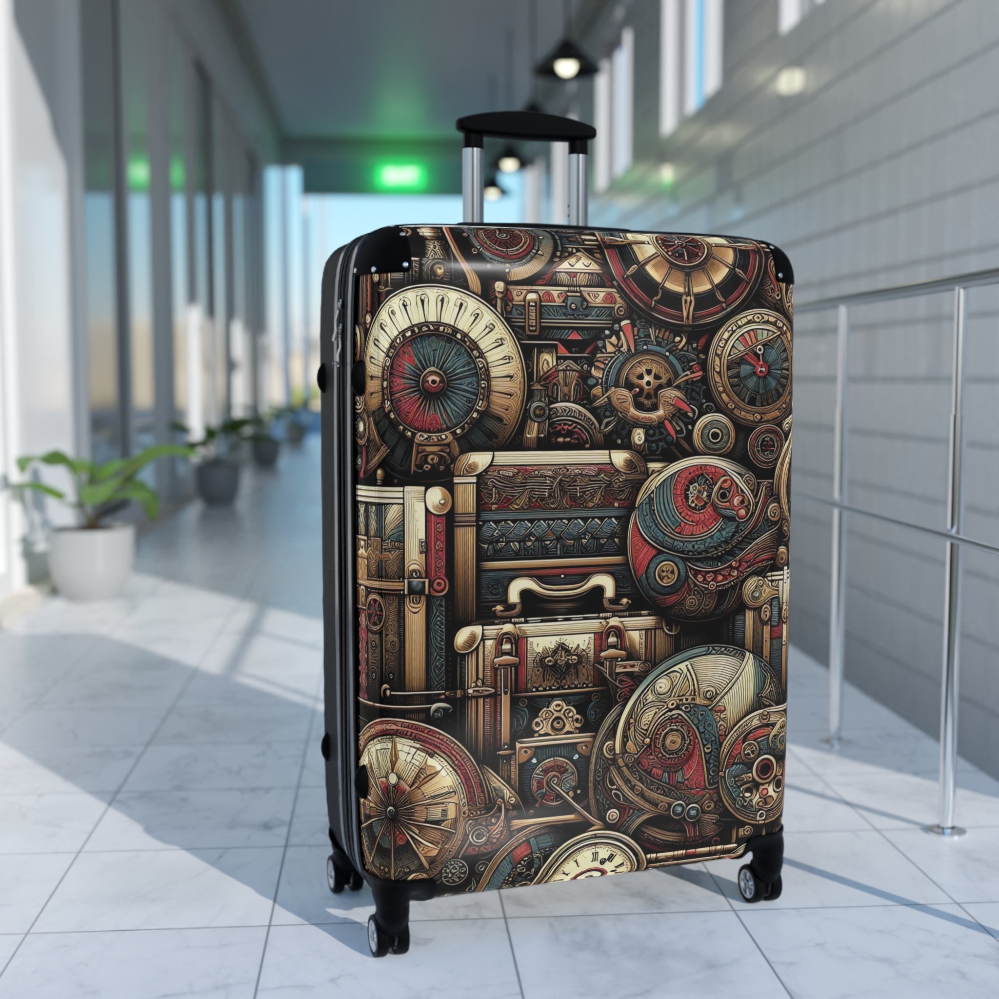 Mulberry Pattern Suitcase