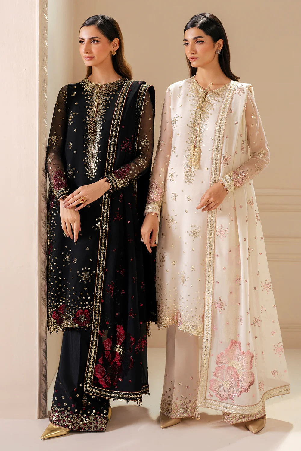 Jazmin Chiffon Embroidered 3 Piece Unstitched
