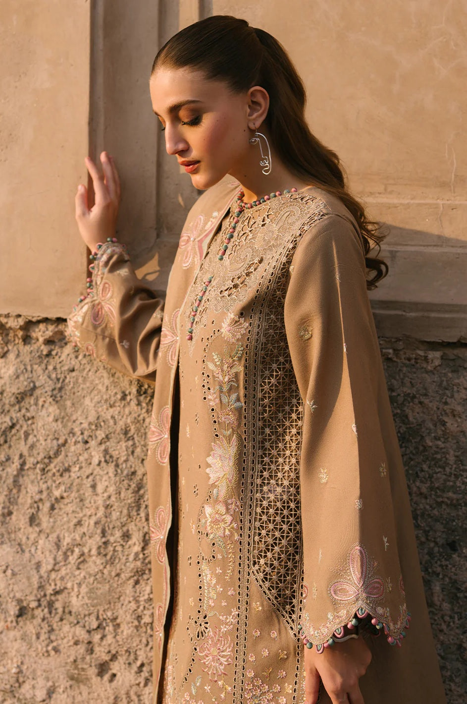 Bin Ilyas - Luxury Lawn Embroidered Unstitched 3 A