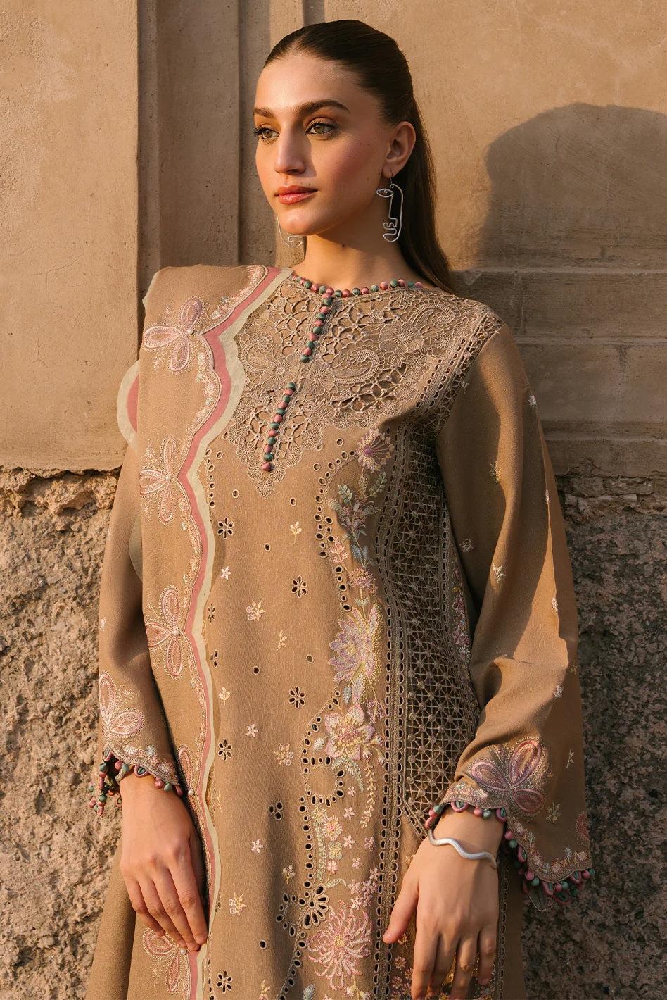 Bin Ilyas - Luxury Lawn Embroidered Unstitched 3 A