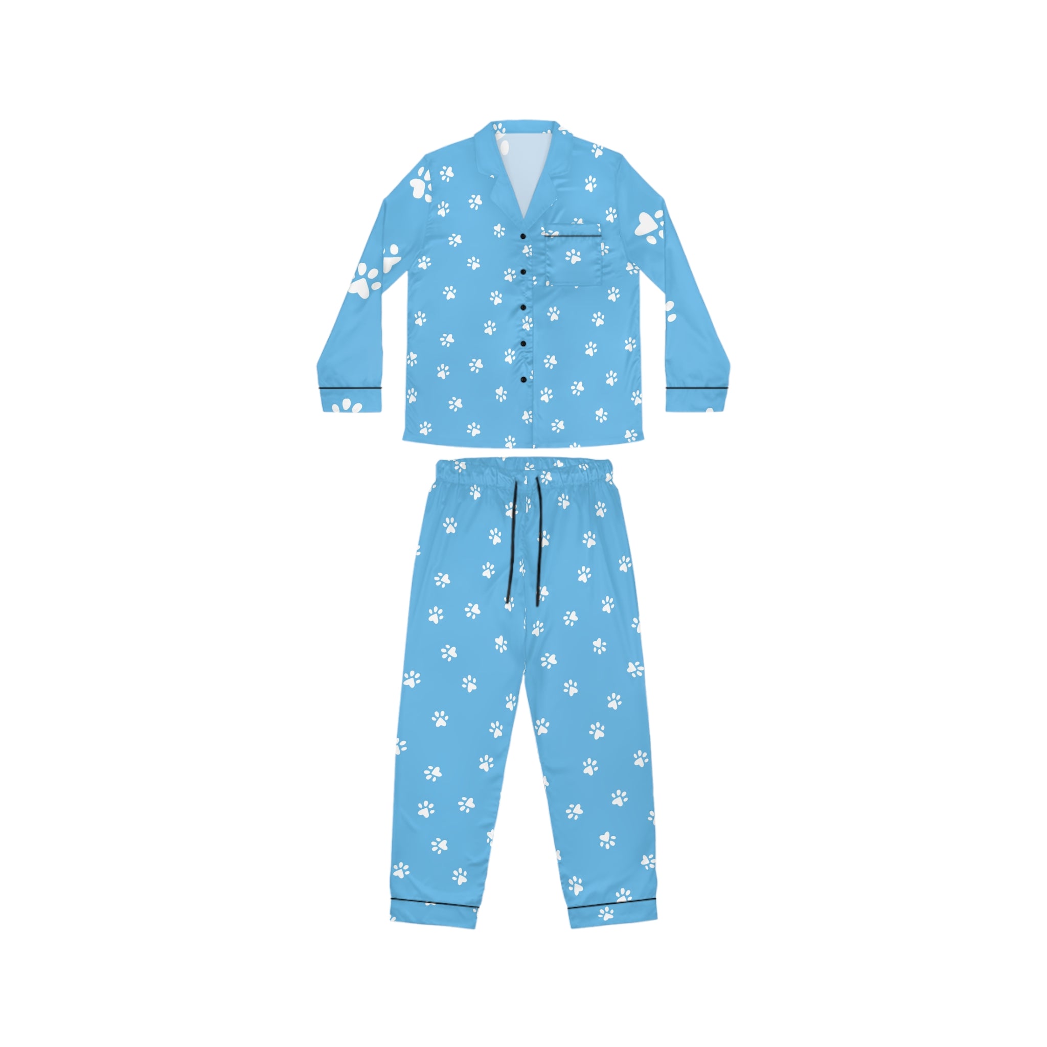 Women's Satin Pajamas (AOP)