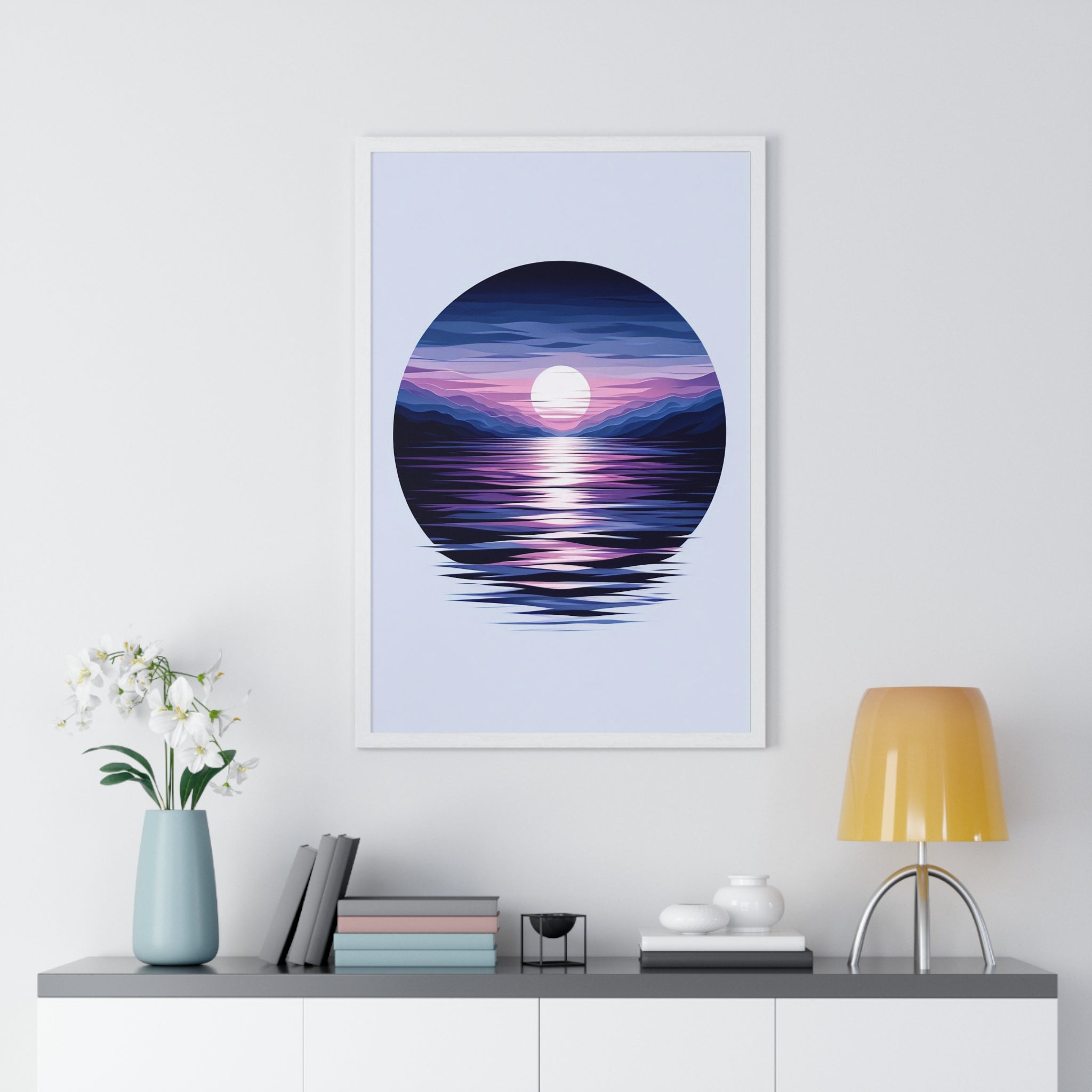 Vertical Framed Poster