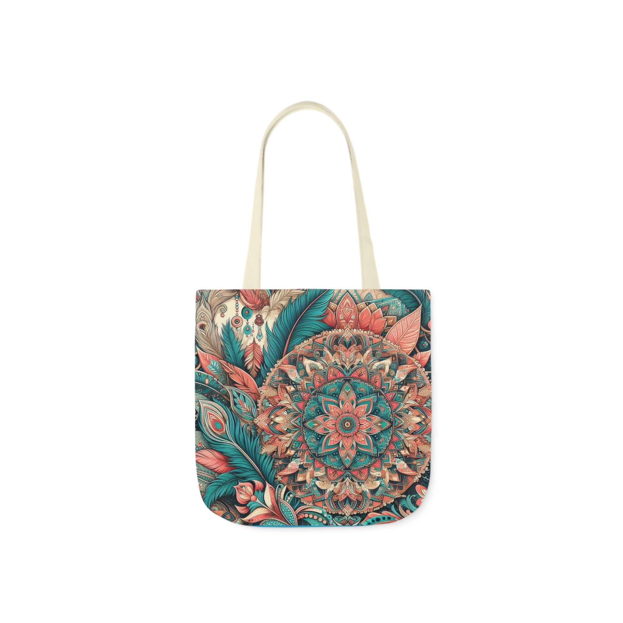 Canvas Tote Bag, 5-Color Straps