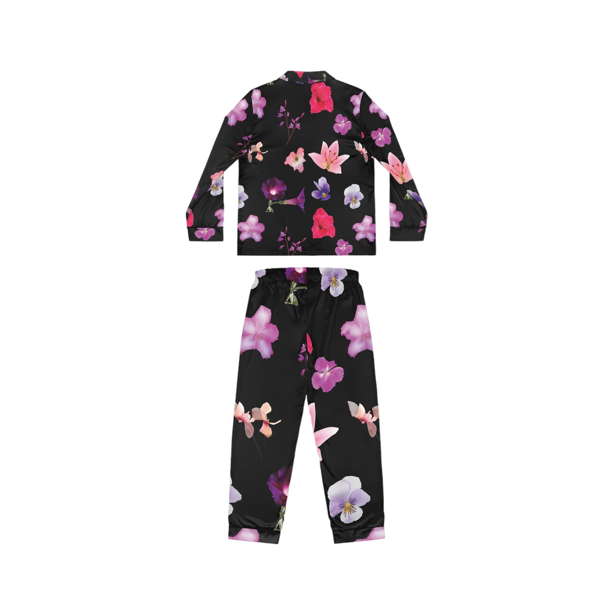 Women's Satin Pajamas (AOP)