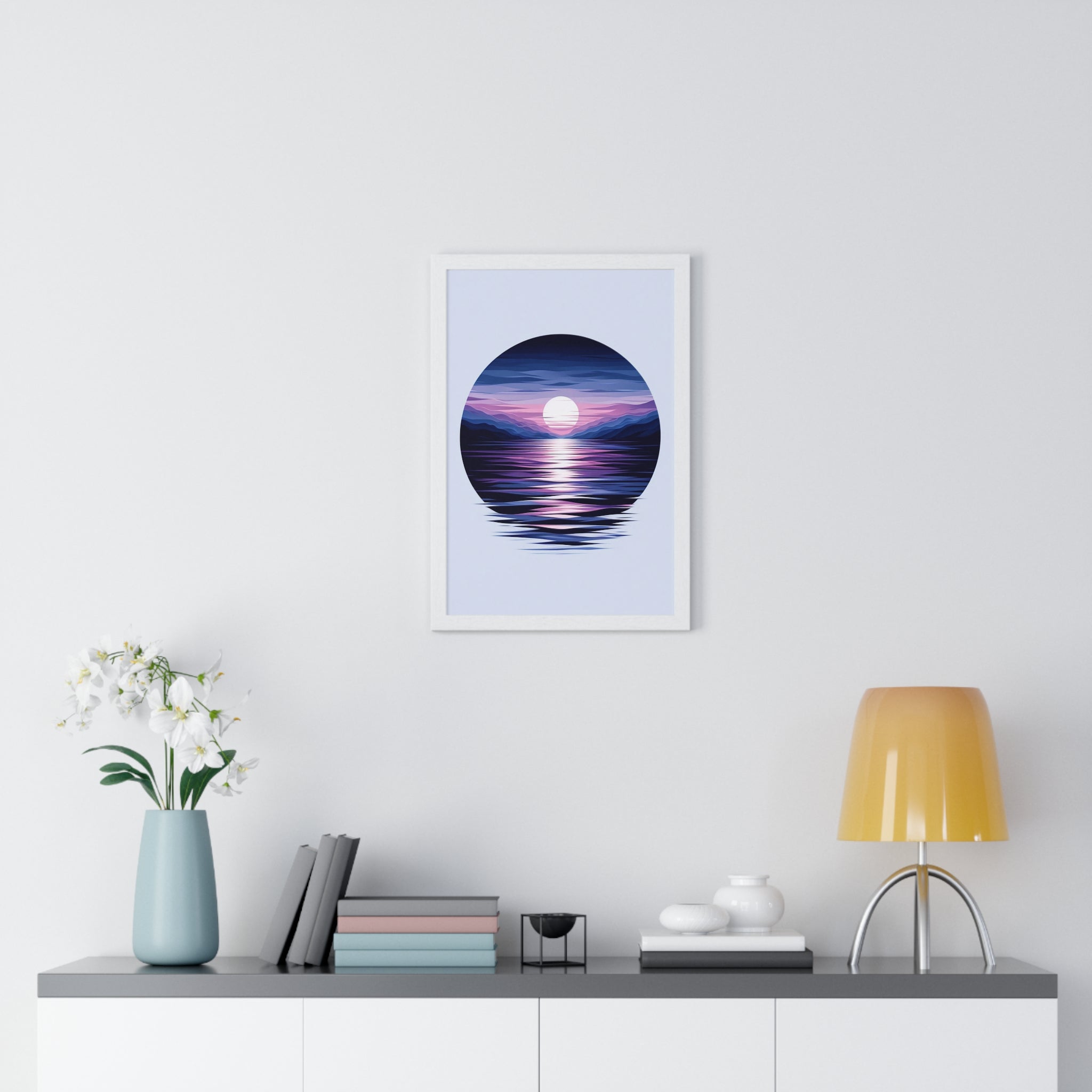 Vertical Framed Poster