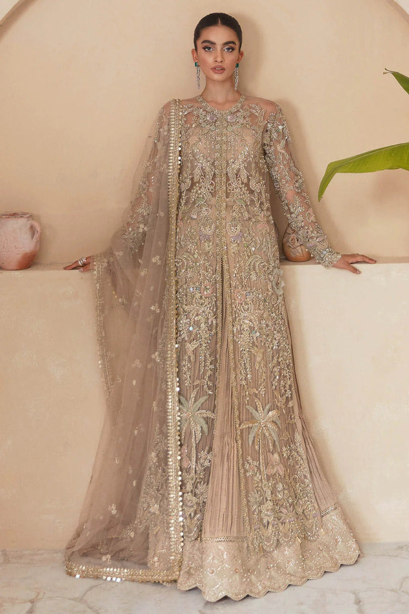 Soraya - Couture Dahlia Unstitched 3 Pieces Bridal Wedding Couture