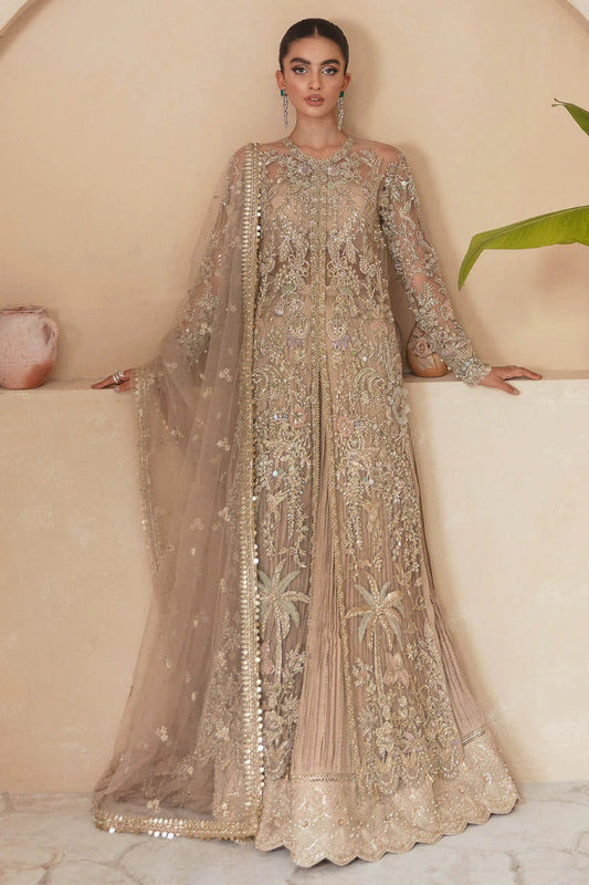 Soraya - Couture Dahlia Unstitched 3 Pieces Bridal Wedding Couture