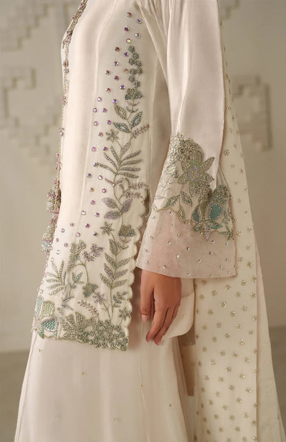 Iznik Luxury Embroidered Chiffon 3Pc Unstitched Suit