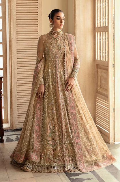 Soraya Irina Luxury Net Embroidered Unstitched 3PC Suit