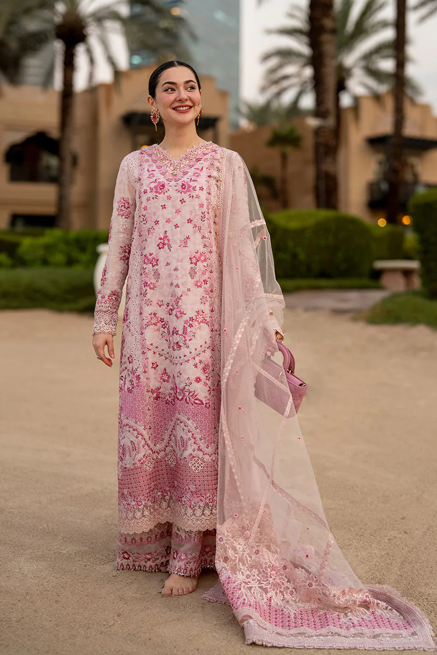 Luxury Lawn Embroidered Suit