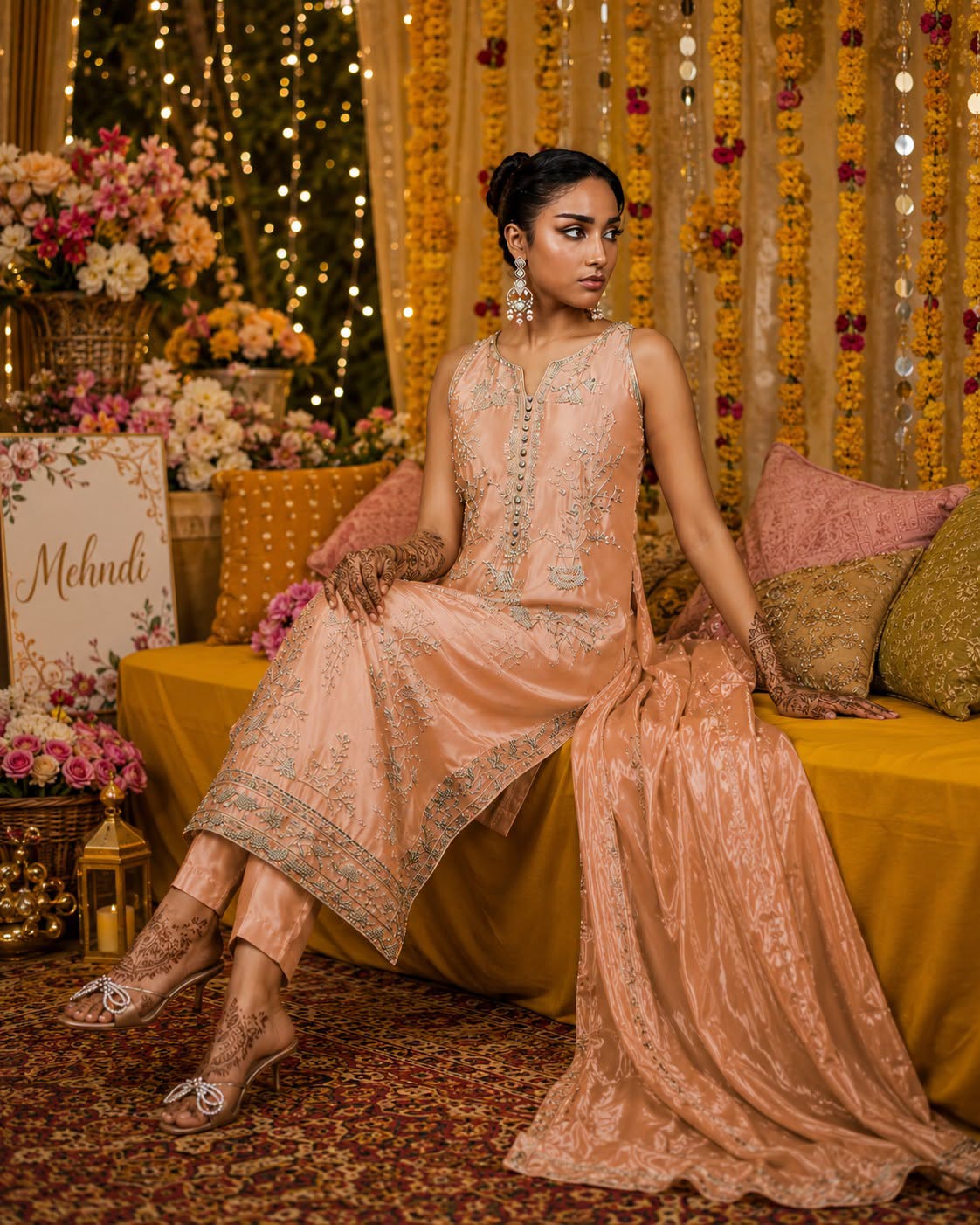 Ayesha Somaya Luxury Myssori Embroidered 3Pc Unstitched