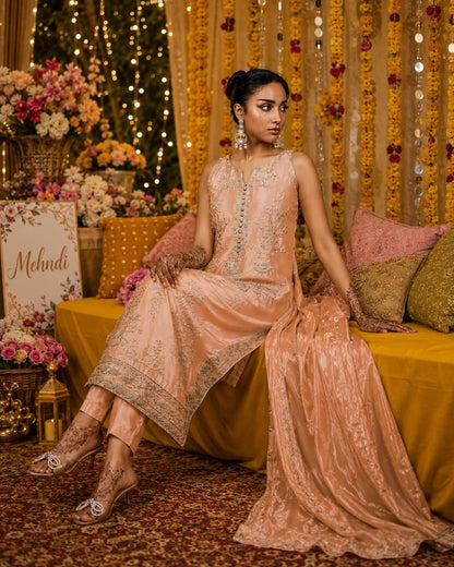 Ayesha Somaya Luxury Myssori Embroidered 3Pc Unstitched