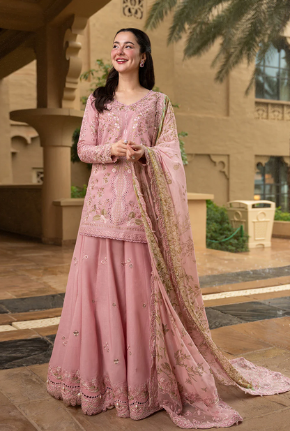 AYA Embroidered Luxury Lawn Unstitched 3Pc Suit - ASJA