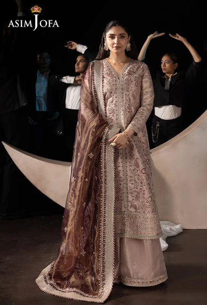 Asim Jofa Luxury Mysoori Embroidered Unstitched Suit