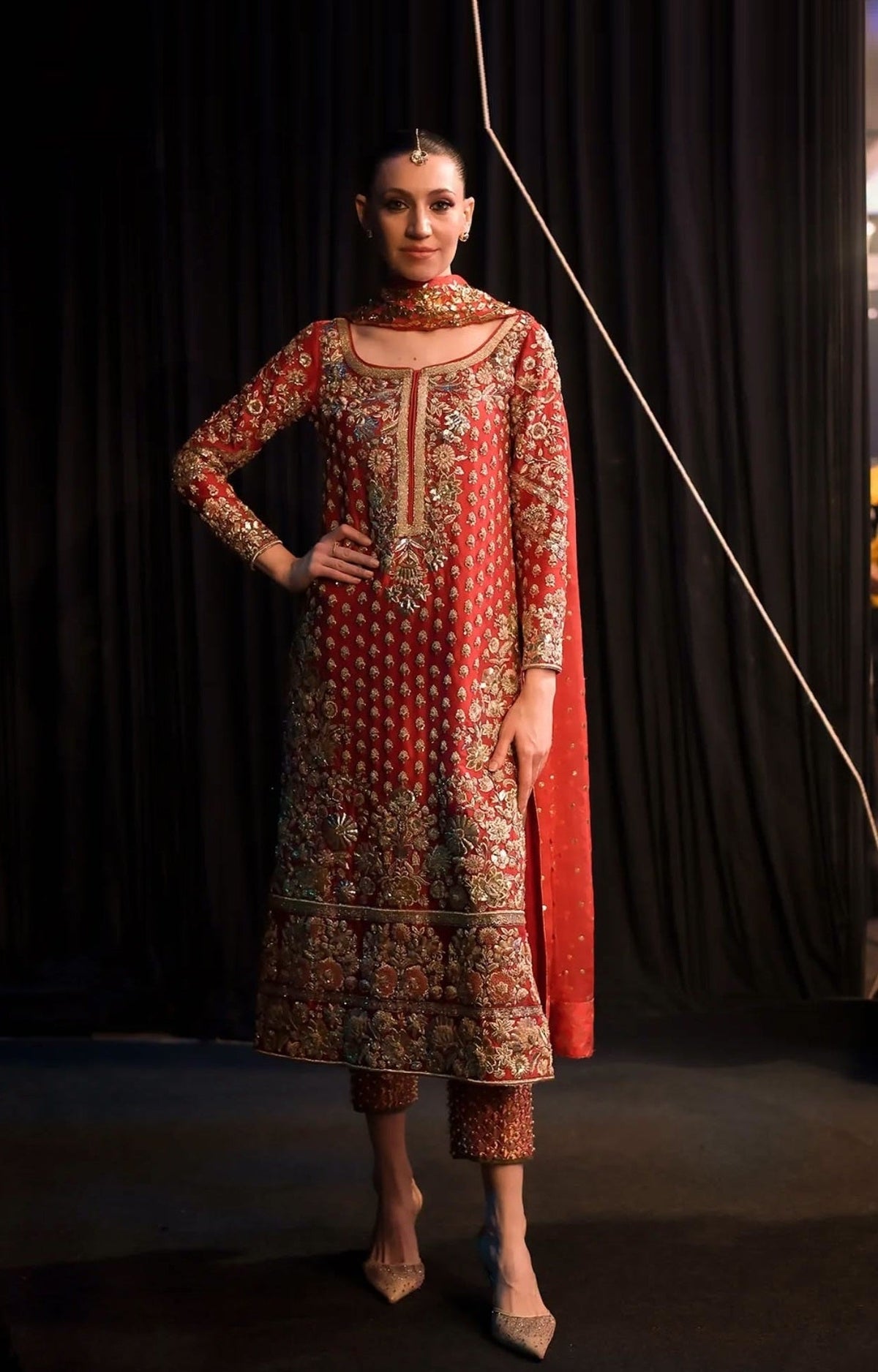 Souchaj Luxury Raw Silk Embroidered Unstitched 3PC Suit