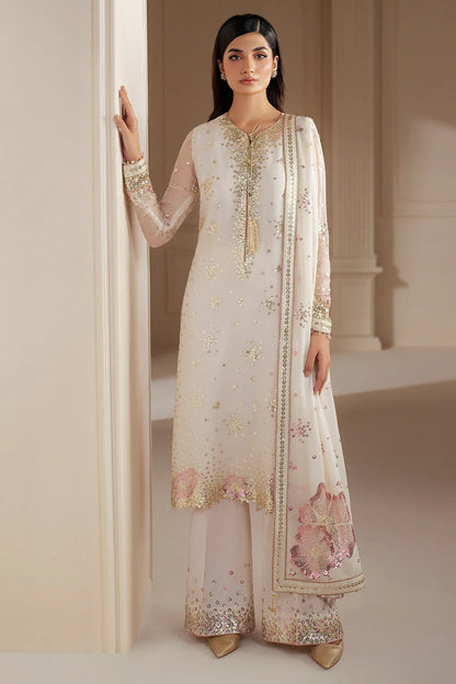 Jazmin Chiffon Embroidered 3 Piece Unstitched