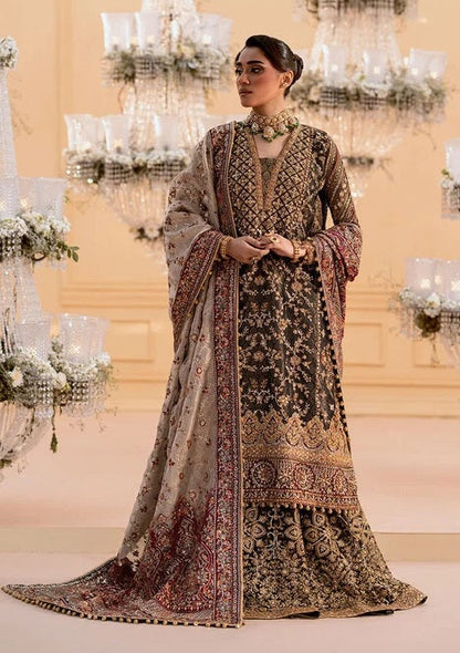 AIK Atelier Luxury Embroidered Organza 3Pc Unstitched Suit