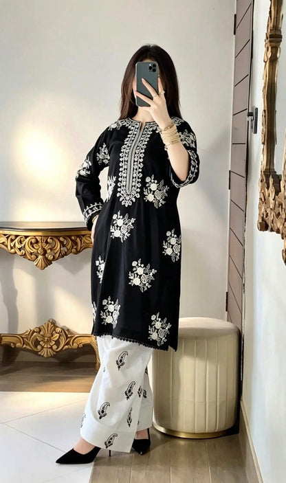 Zara Shahjahan Luxury Embroidered Lawn Unstitched 3Pc Suit